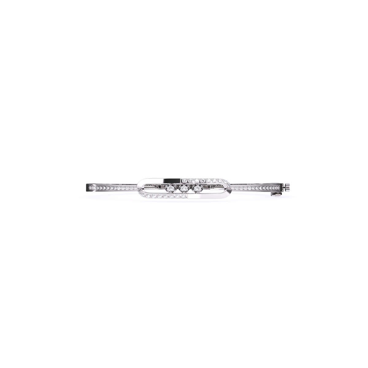 Gorgeous Half Eternity Diamond Bracelet